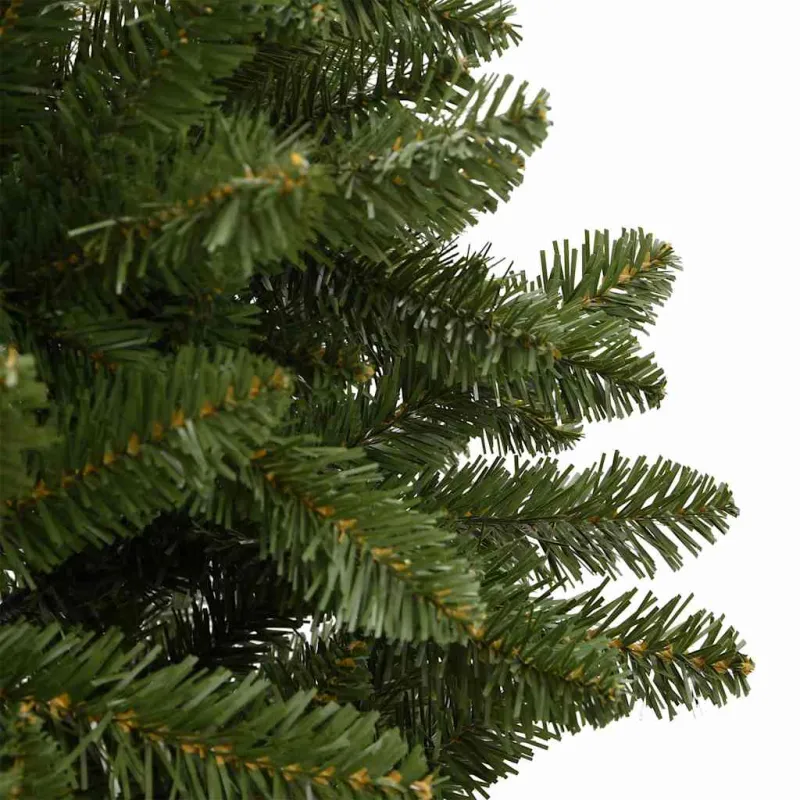 Dirbtinė Kalėdų eglutė su 300 LED Žalia 210 cm PVC ir metalas