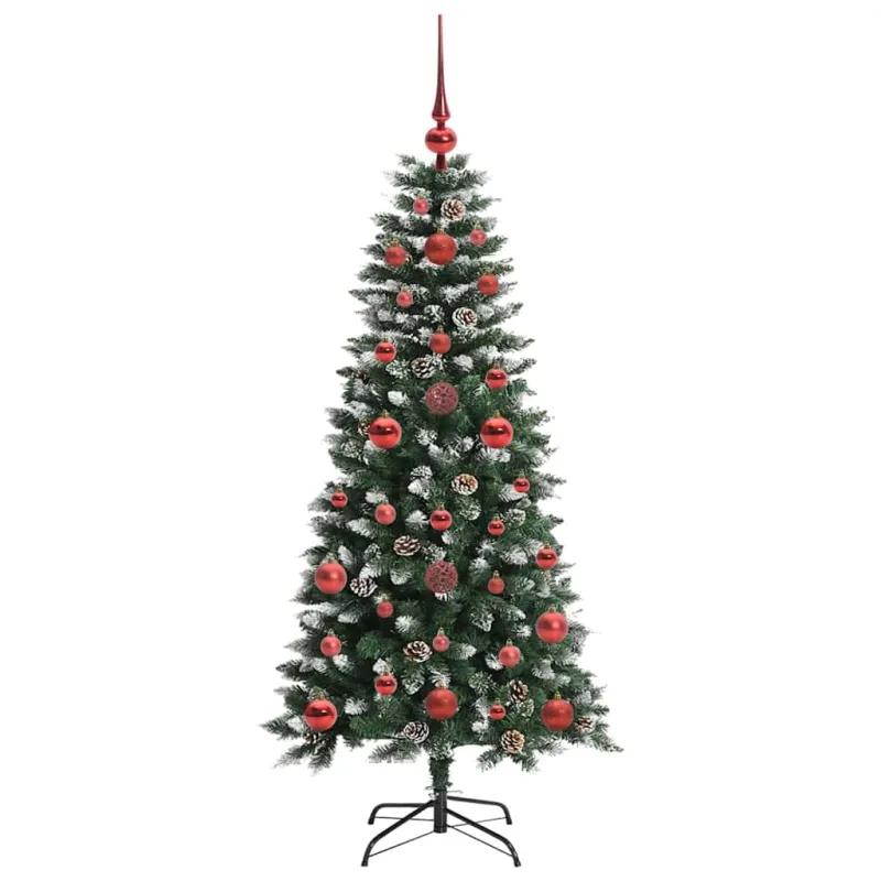 Dirbtinė Kalėdų eglutė Žalia 120 cm PVC, plastikas ir plienas