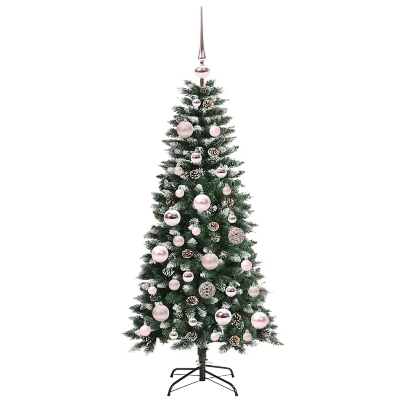 Dirbtinė Kalėdų eglutė Žalia 120 cm PVC, plastikas ir plienas