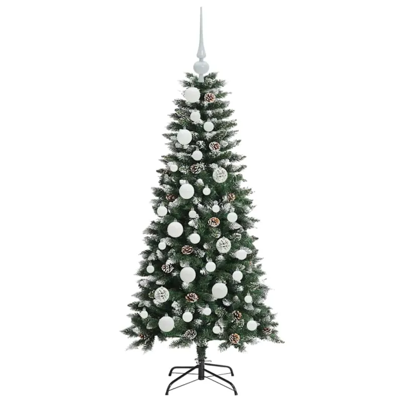 Dirbtinė Kalėdų eglutė Žalia 120 cm PVC, plastikas ir plienas