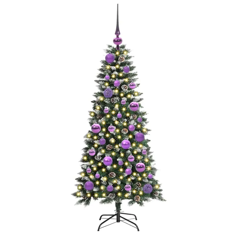 Dirbtinė Kalėdų eglutė Žalia 120 cm PVC, plastikas ir plienas