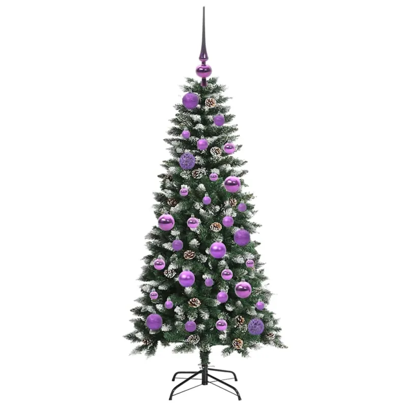 Dirbtinė Kalėdų eglutė Žalia 120 cm PVC, plastikas ir plienas