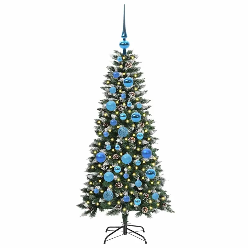 Dirbtinė Kalėdų eglutė Žalia 120 cm PVC, plastikas ir plienas