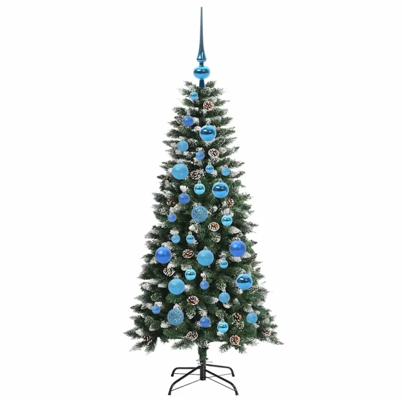 Dirbtinė Kalėdų eglutė Žalia 120 cm PVC, plastikas ir plienas