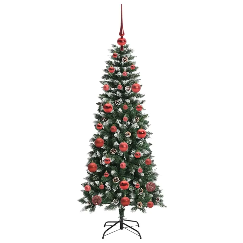 Dirbtinė Kalėdų eglutė Žalia 150 cm PVC, plastikas ir plienas