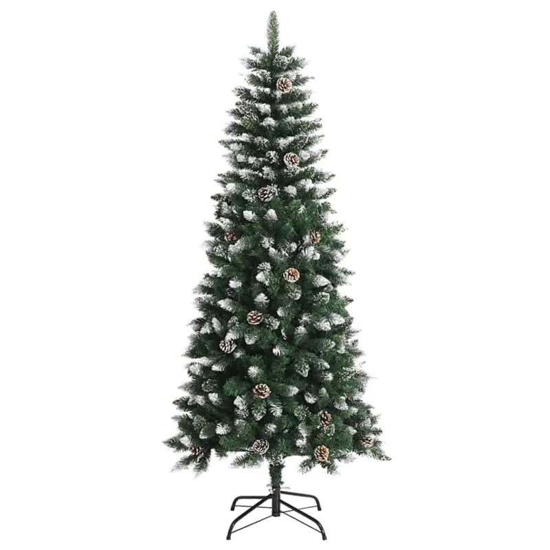 Dirbtinė Kalėdų eglutė Žalia 150 cm PVC, plastikas ir plienas