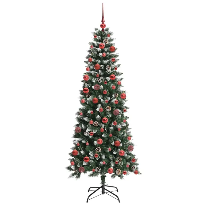 Dirbtinė Kalėdų eglutė Žalia 180 cm PVC, plastikas ir plienas