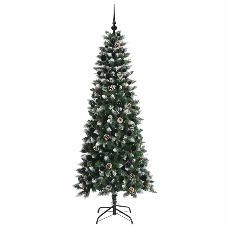 Dirbtinė Kalėdų eglutė Žalia 180 cm PVC, plastikas ir plienas