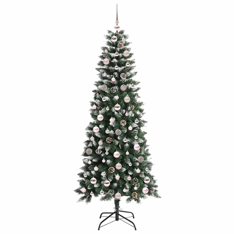Dirbtinė Kalėdų eglutė Žalia 180 cm PVC, plastikas ir plienas
