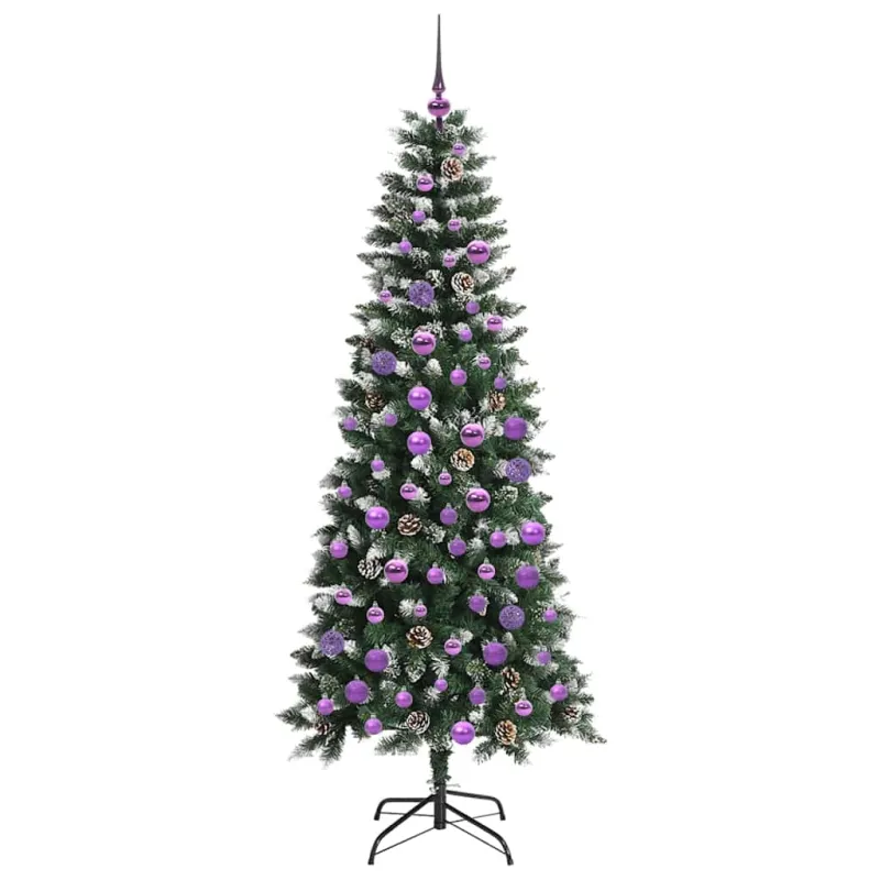 Dirbtinė Kalėdų eglutė Žalia 180 cm PVC, plastikas ir plienas