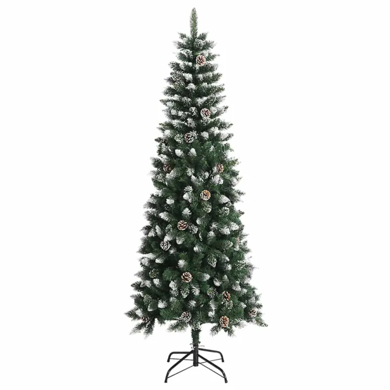 Dirbtinė Kalėdų eglutė Žalia 240 cm PVC, plastikas ir plienas