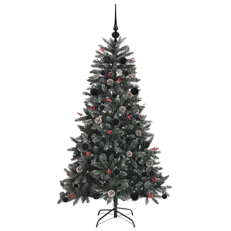 Dirbtinė Kalėdų eglutė Žalia 150 cm PVC, plastikas ir plienas