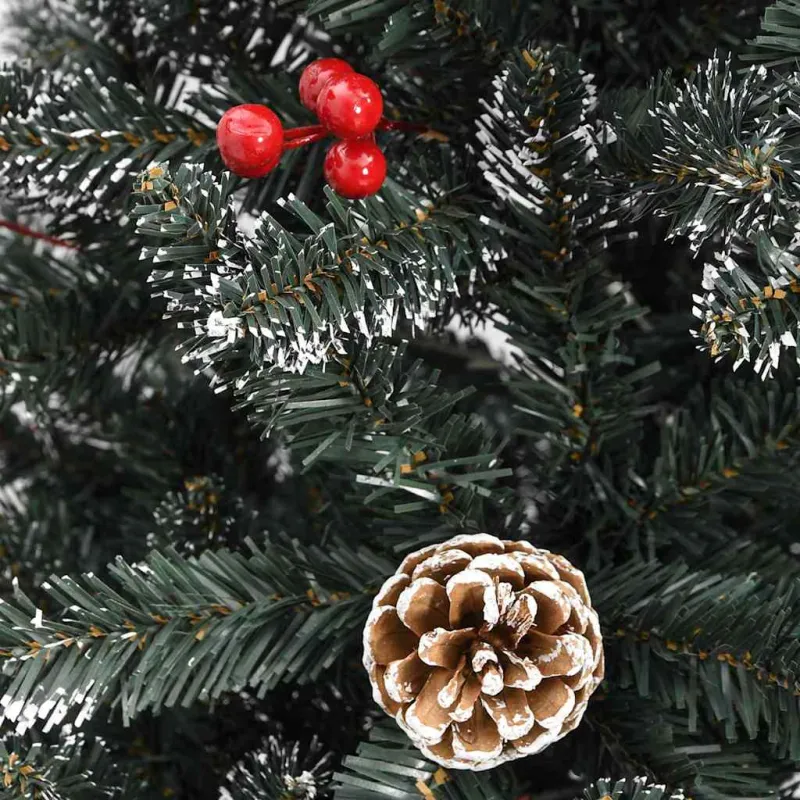 Dirbtinė Kalėdų eglutė Žalia 150 cm PVC, plastikas ir plienas