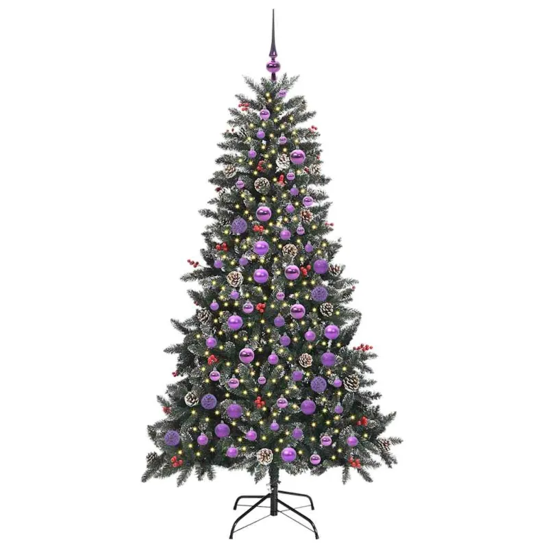 Dirbtinė Kalėdų eglutė Žalia 180 cm PVC, plastikas ir plienas