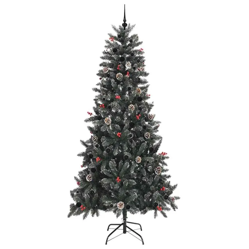Dirbtinė Kalėdų eglutė Žalia 240 cm PVC, plastikas ir plienas