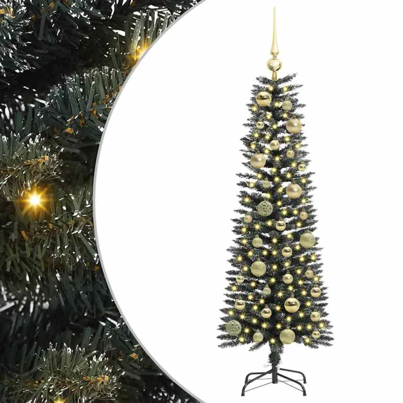 Dirbtinė Kalėdų eglutė Žalia 120 cm PVC, plastikas ir plienas