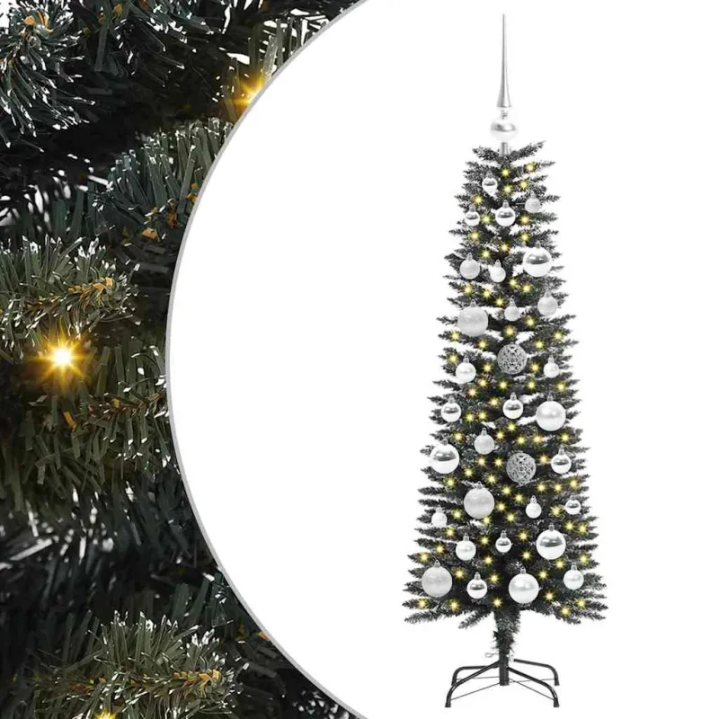 Dirbtinė Kalėdų eglutė Žalia 120 cm PVC, plastikas ir plienas