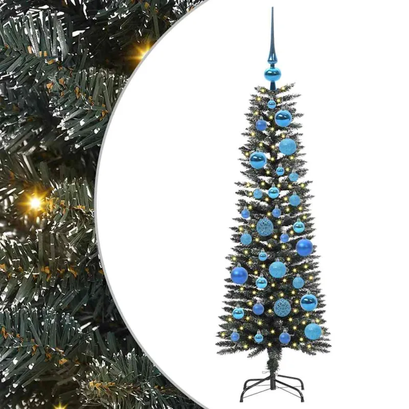 Dirbtinė Kalėdų eglutė Žalia 120 cm PVC, plastikas ir plienas