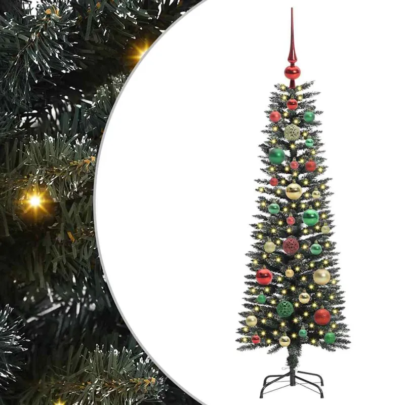 Dirbtinė Kalėdų eglutė Žalia 120 cm PVC, plastikas ir plienas