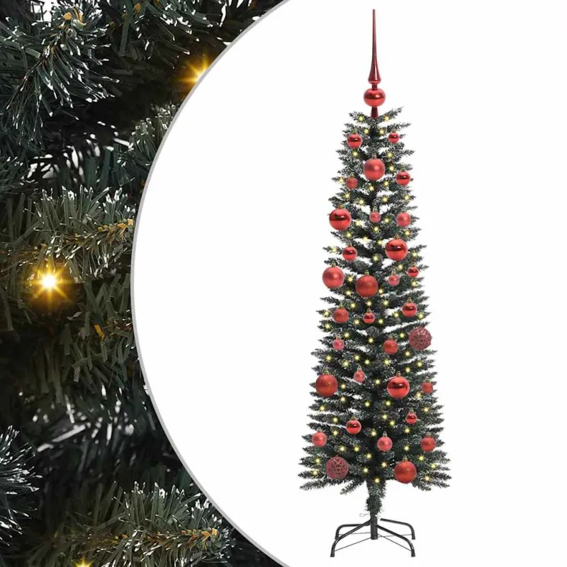 Dirbtinė Kalėdų eglutė Žalia 150 cm PVC, plastikas ir plienas
