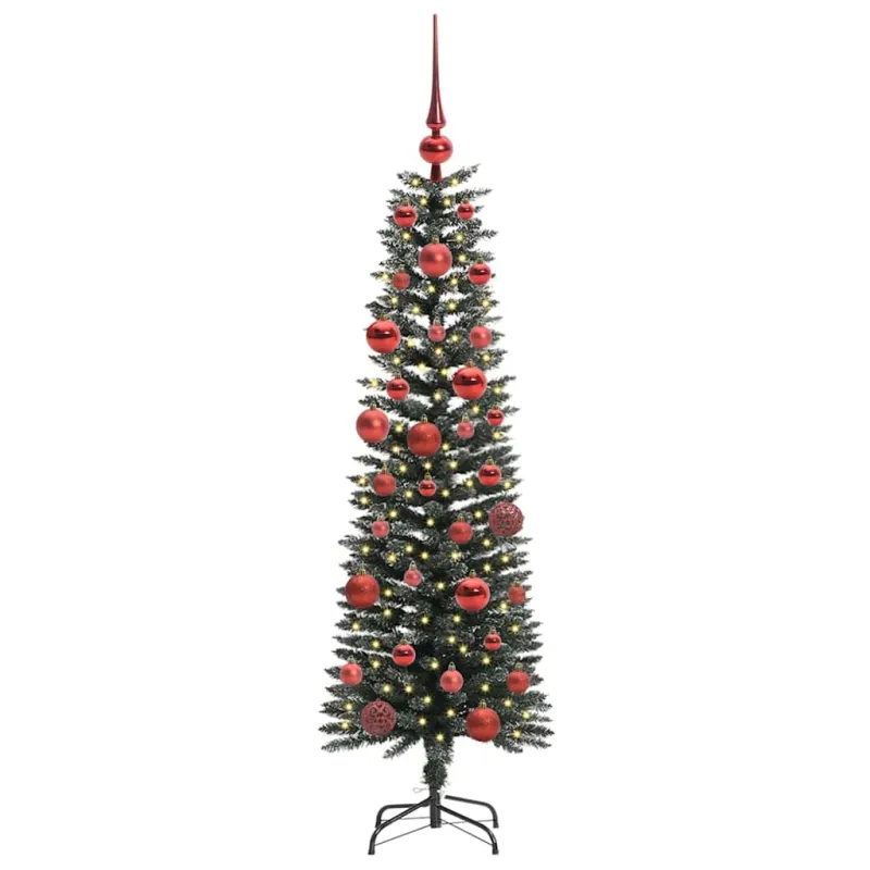 Dirbtinė Kalėdų eglutė Žalia 150 cm PVC, plastikas ir plienas