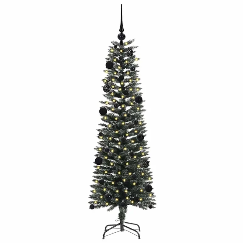Dirbtinė Kalėdų eglutė Žalia 150 cm PVC, plastikas ir plienas