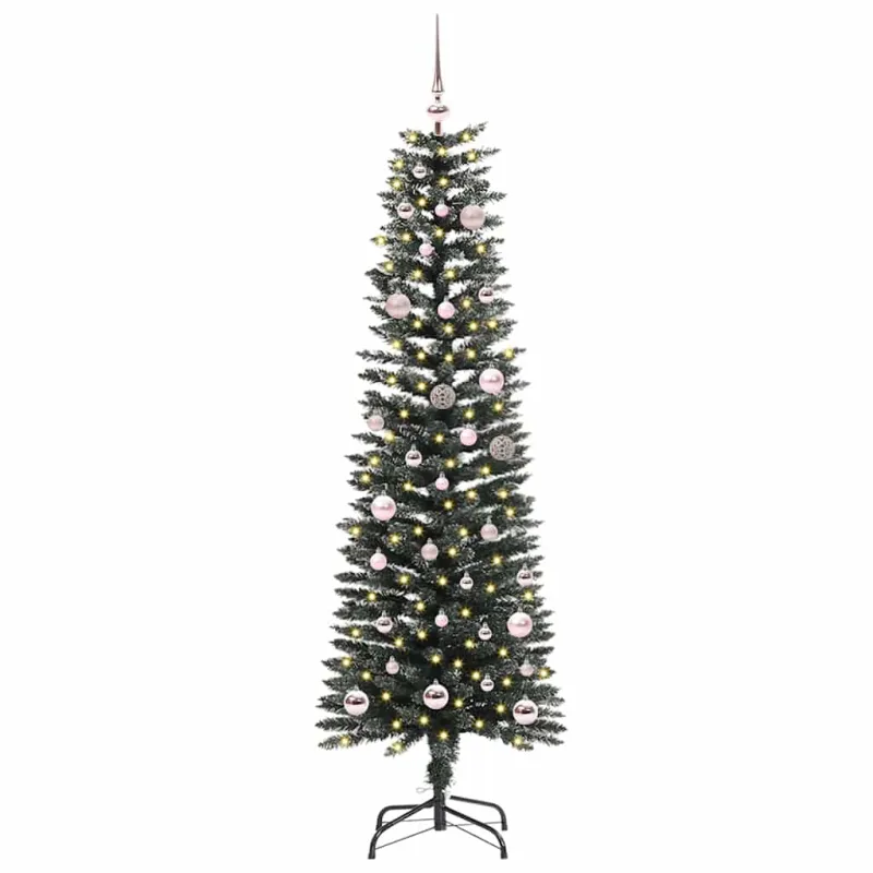 Dirbtinė Kalėdų eglutė Žalia 150 cm PVC, plastikas ir plienas