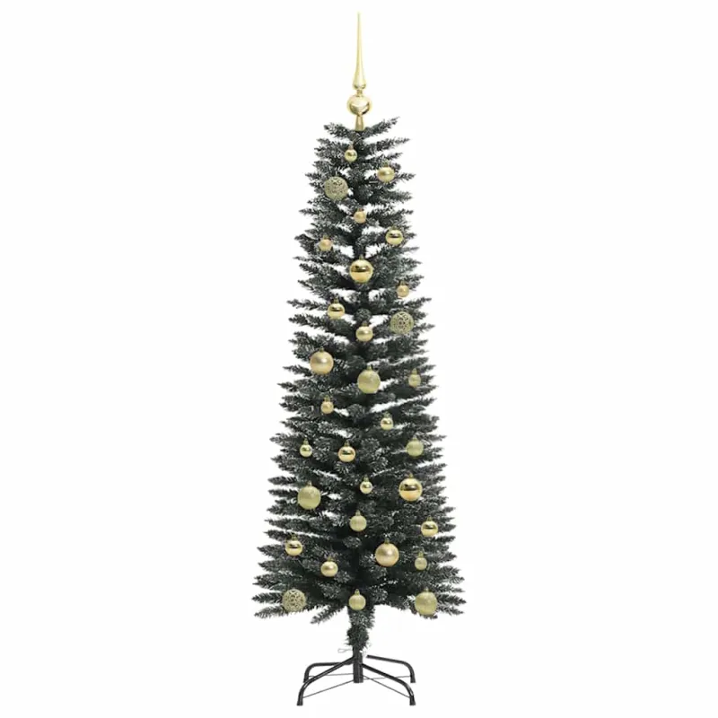 Dirbtinė Kalėdų eglutė Žalia 150 cm PVC, plastikas ir plienas