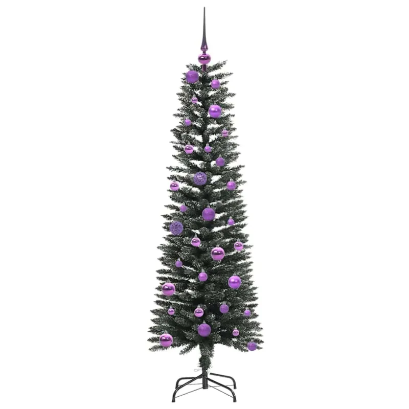 Dirbtinė Kalėdų eglutė Žalia 150 cm PVC, plastikas ir plienas