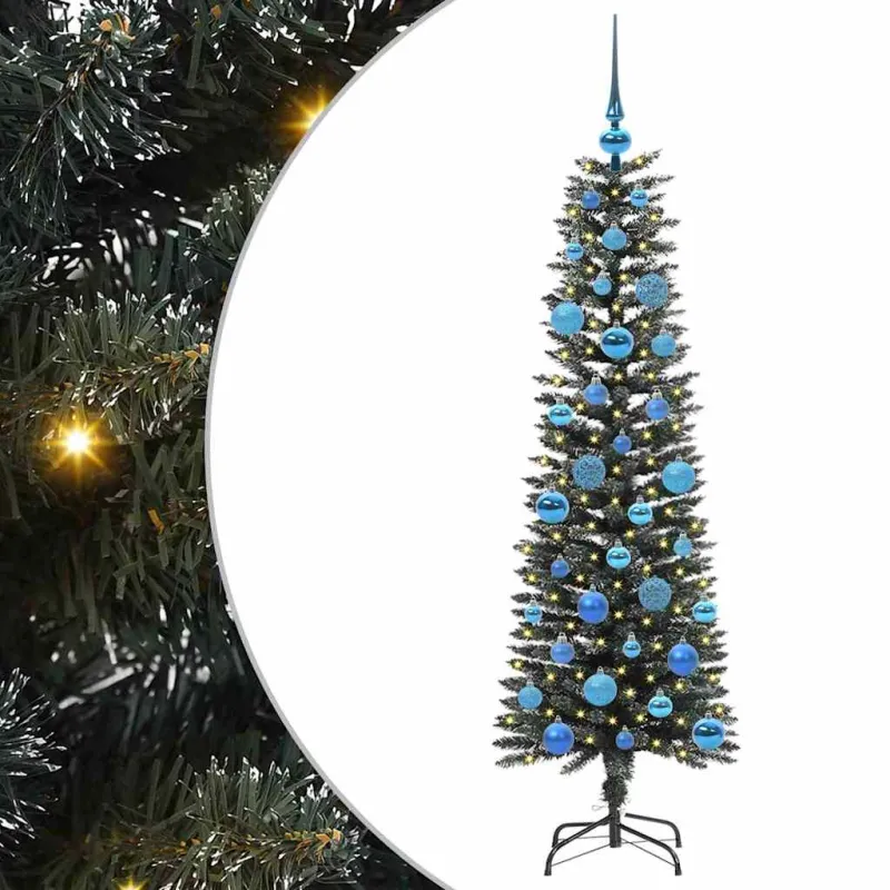 Dirbtinė Kalėdų eglutė Žalia 150 cm PVC, plastikas ir plienas