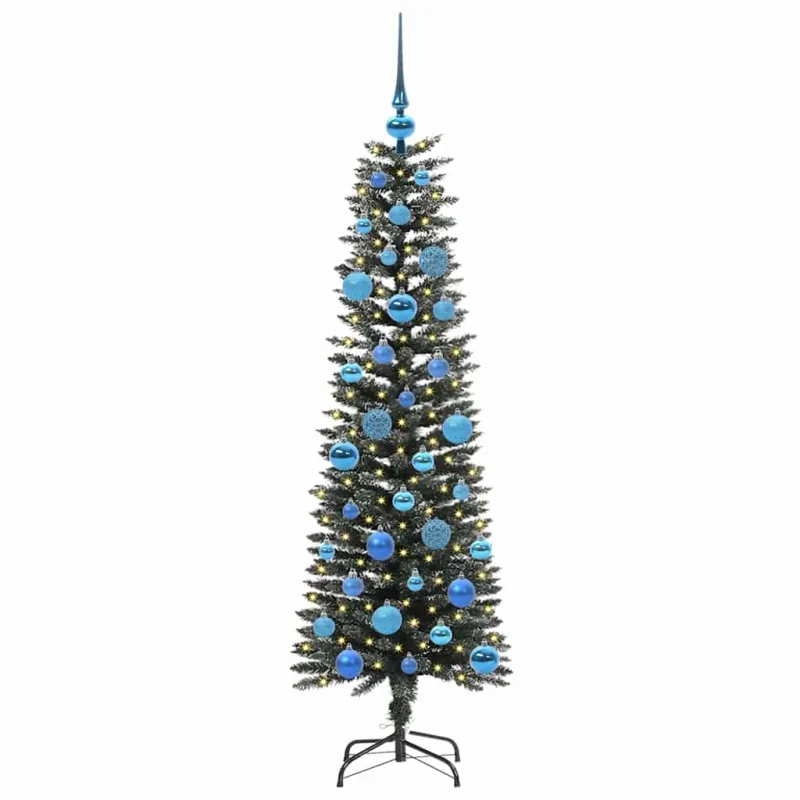 Dirbtinė Kalėdų eglutė Žalia 150 cm PVC, plastikas ir plienas