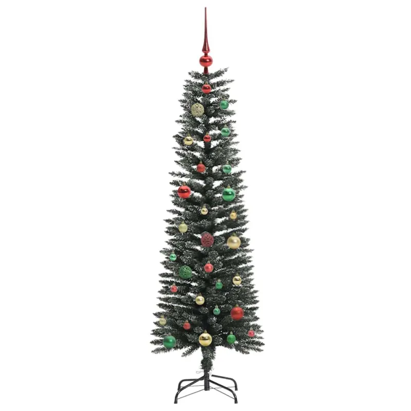 Dirbtinė Kalėdų eglutė Žalia 150 cm PVC, plastikas ir plienas