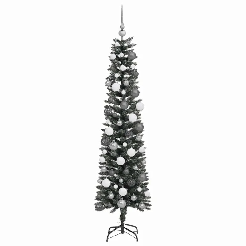 Dirbtinė Kalėdų eglutė Žalia 180 cm PVC, plastikas ir plienas