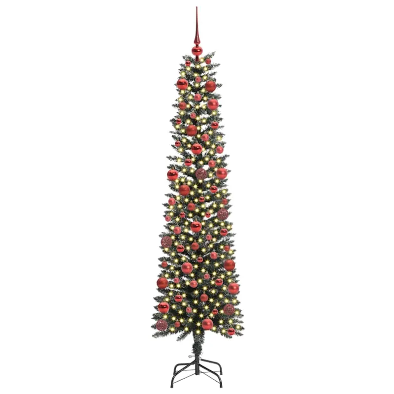 Dirbtinė Kalėdų eglutė Žalia 180 cm PVC, plastikas ir plienas