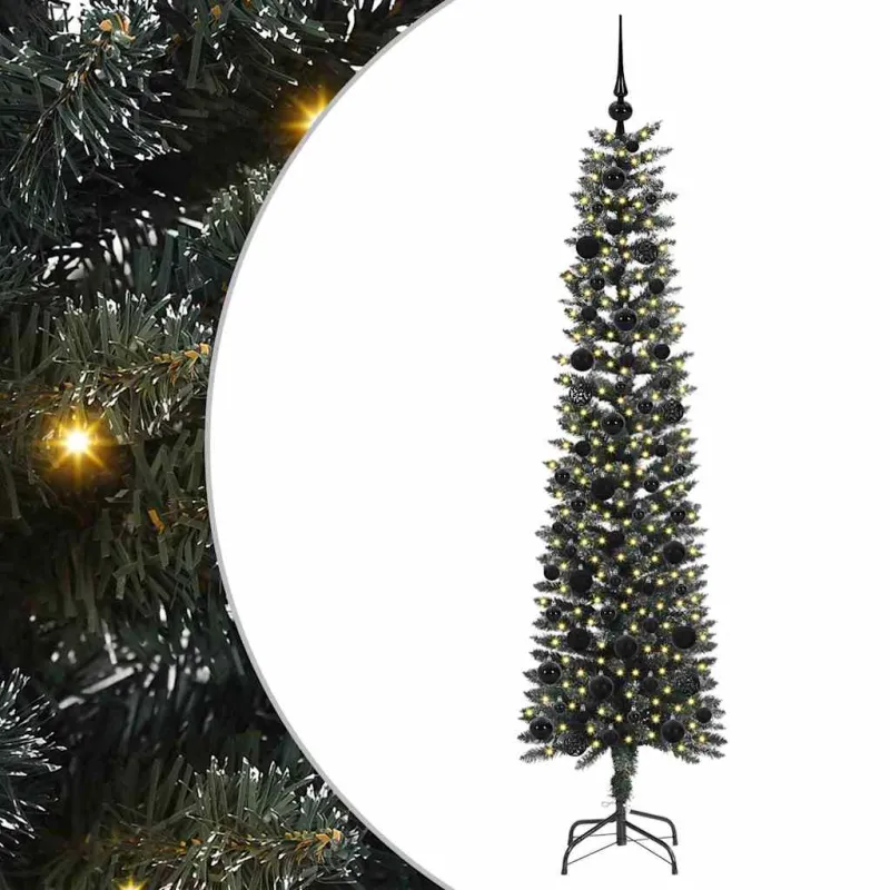 Dirbtinė Kalėdų eglutė Žalia 180 cm PVC, plastikas ir plienas