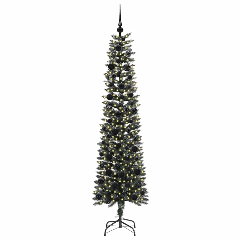 Dirbtinė Kalėdų eglutė Žalia 180 cm PVC, plastikas ir plienas