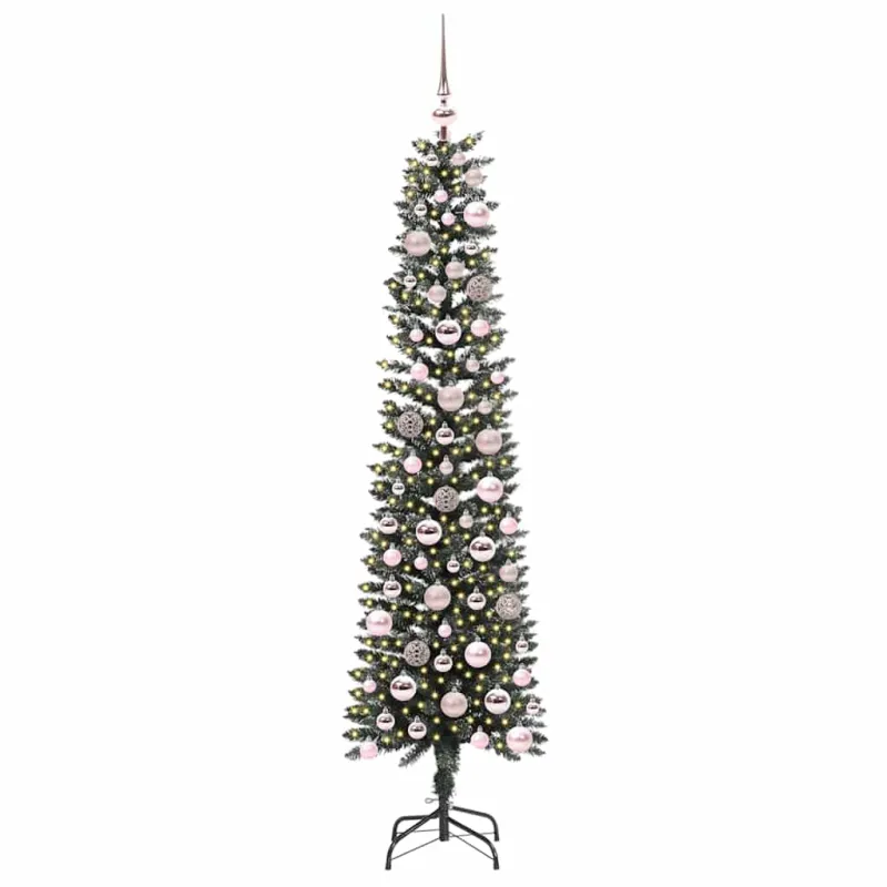 Dirbtinė Kalėdų eglutė Žalia 180 cm PVC, plastikas ir plienas