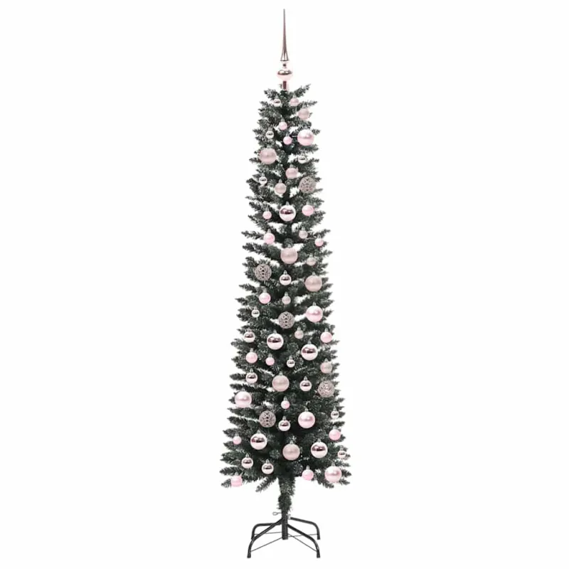 Dirbtinė Kalėdų eglutė Žalia 180 cm PVC, plastikas ir plienas