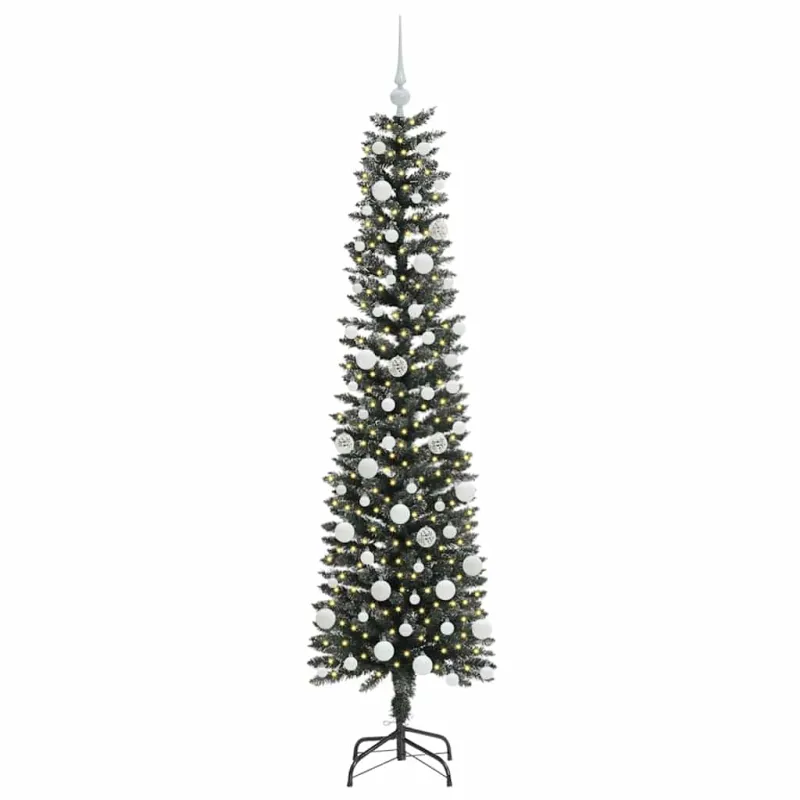 Dirbtinė Kalėdų eglutė Žalia 180 cm PVC, plastikas ir plienas