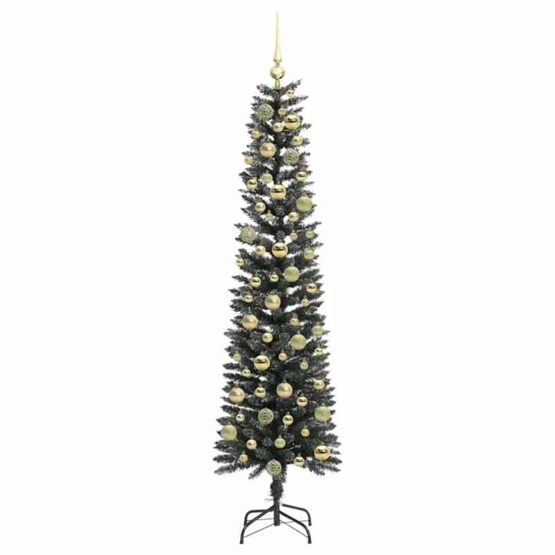 Dirbtinė Kalėdų eglutė Žalia 180 cm PVC, plastikas ir plienas