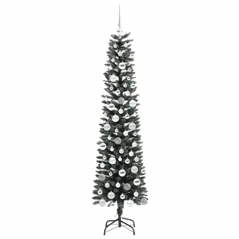 Dirbtinė Kalėdų eglutė Žalia 180 cm PVC, plastikas ir plienas
