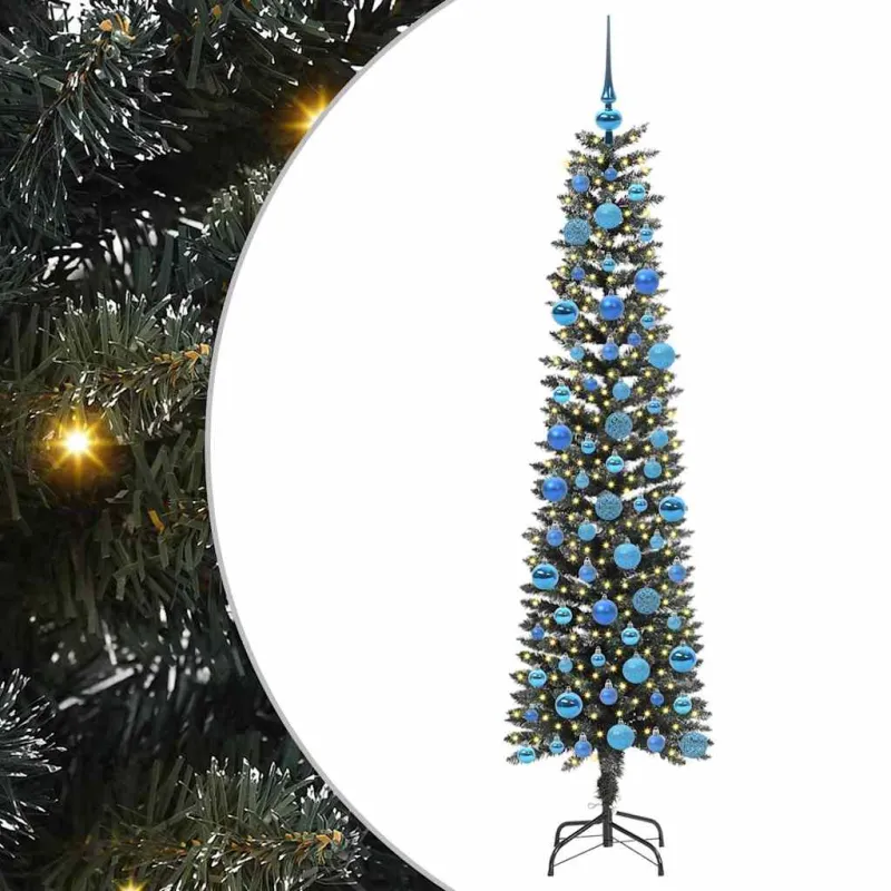 Dirbtinė Kalėdų eglutė Žalia 180 cm PVC, plastikas ir plienas
