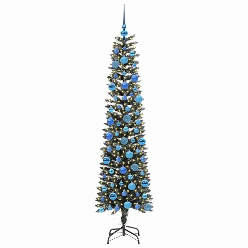 Dirbtinė Kalėdų eglutė Žalia 180 cm PVC, plastikas ir plienas