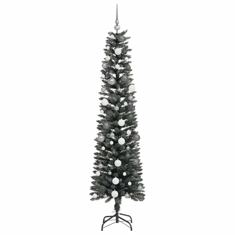 Dirbtinė Kalėdų eglutė Žalia 210 cm PVC, plastikas ir plienas