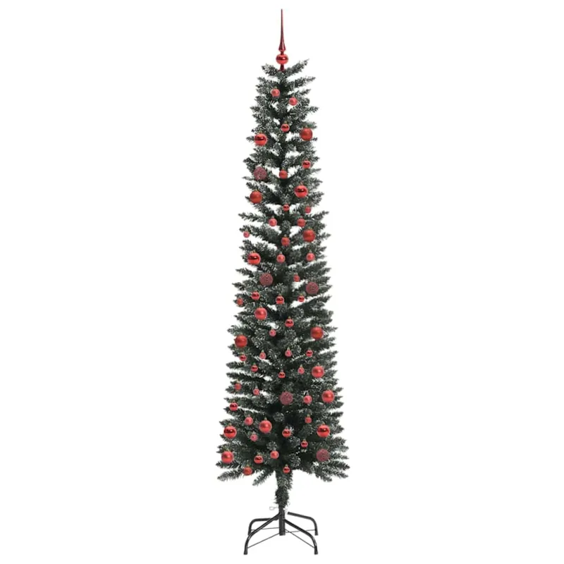 Dirbtinė Kalėdų eglutė Žalia 210 cm PVC, plastikas ir plienas