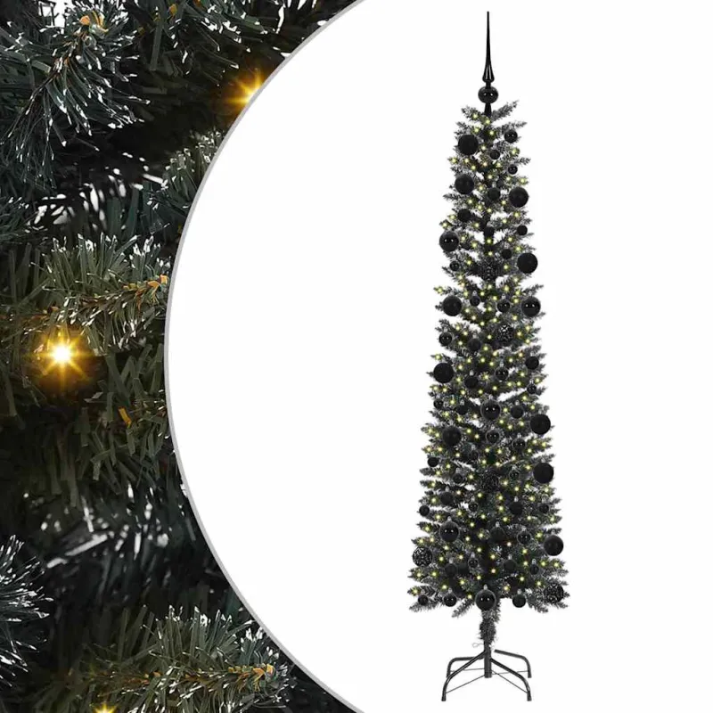 Dirbtinė Kalėdų eglutė Žalia 210 cm PVC, plastikas ir plienas