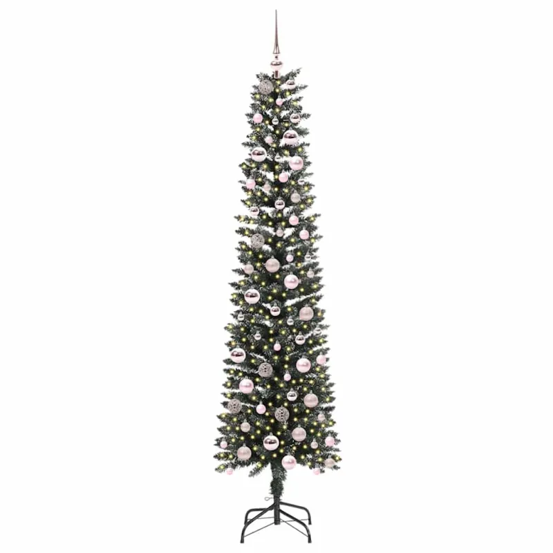 Dirbtinė Kalėdų eglutė Žalia 210 cm PVC, plastikas ir plienas