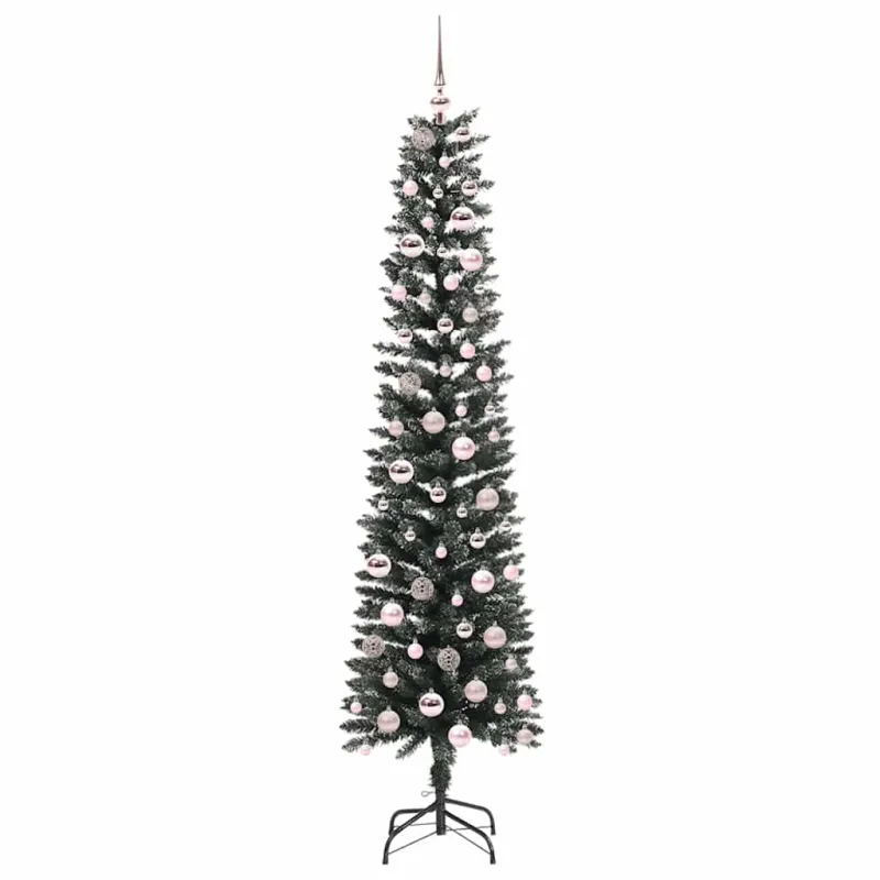 Dirbtinė Kalėdų eglutė Žalia 210 cm PVC, plastikas ir plienas