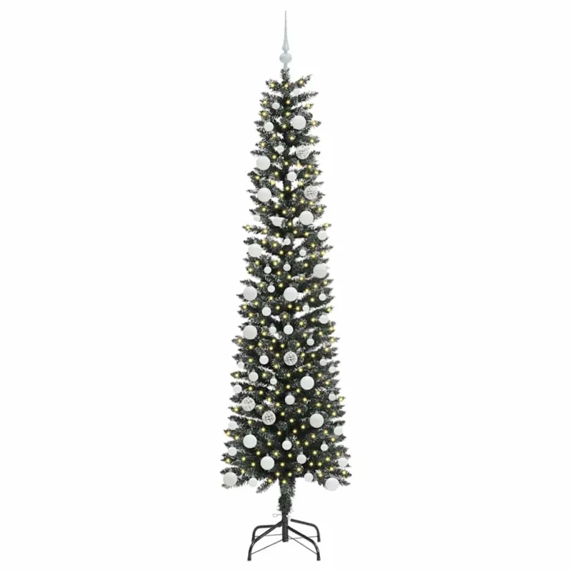 Dirbtinė Kalėdų eglutė Žalia 210 cm PVC, plastikas ir plienas