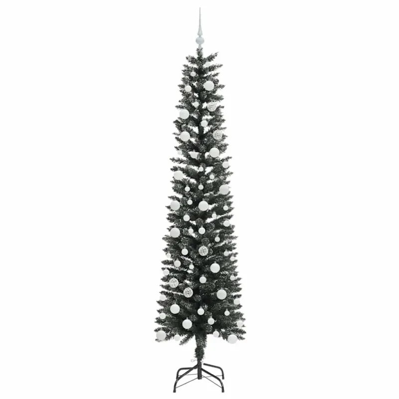 Dirbtinė Kalėdų eglutė Žalia 210 cm PVC, plastikas ir plienas